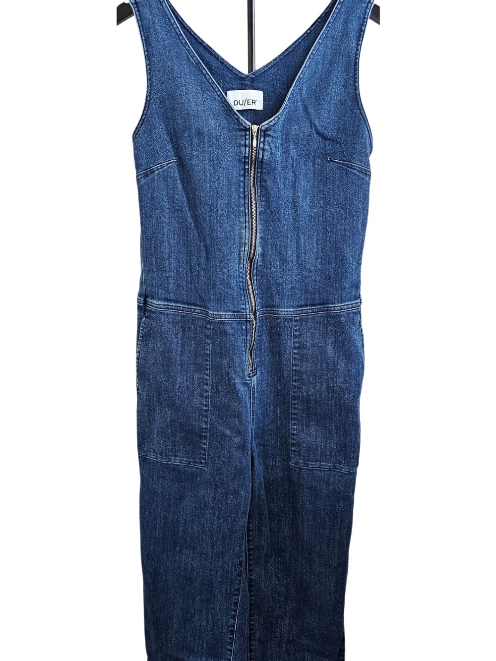 DUER Women's Performance Denim Jumpsuit - Medium
